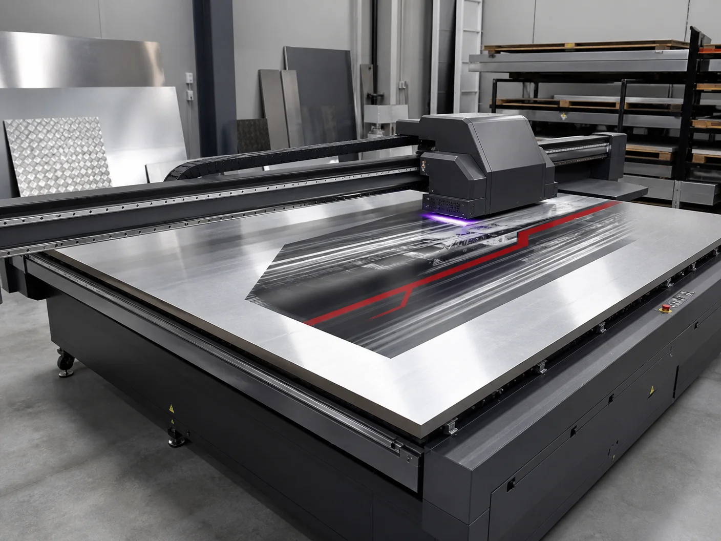 Metal printing workshop
